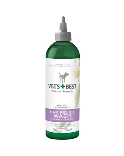 Жидкий очиститель Vet's Best Ear Relief Wash для ушей для собак 473 мл (vb10043)