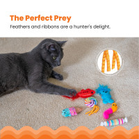 Набір іграшок для котів Catstages Kitty Sweet Treats Toys з кошачою м'ятою 6 шт 10х2,5см (pt70915)