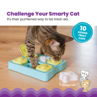 Іграшка для котів Nina Ottosson Catstages Kitty Cube Puzzle (Пазли) інтерактивна 2 рівень складності 22,1х16,8 см (no71456)