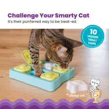 Игрушка для кошек Nina Ottosson Catstages Kitty Cube Puzzle (Пазлы) интеракт. 2 ур. сложн. 22х17см (no71456)