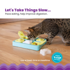 Іграшка для котів Nina Ottosson Catstages Kitty Cube Puzzle (Пазли) інтерактивна 2 рівень складності 22,1х16,8 см (no71456)