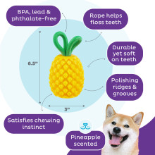 Игрушка для собак Outward Hound Pineapple (Ананас) жевательная для лакомств 16×7 см (oh71492)