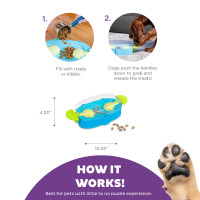 Игрушка для собак Nina Ottosson Paw N' Play Dog Puzzle Пазл 2 ур. 40×11см (no71543)