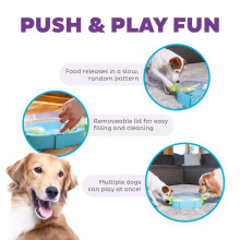 Игрушка для собак Nina Ottosson Paw N' Play Dog Puzzle Пазл 2 ур. 40×11см (no71543)