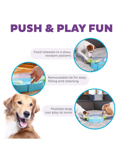 Игрушка для собак Nina Ottosson Paw N' Play Dog Puzzle Пазл 2 ур. 40×11см (no71543)