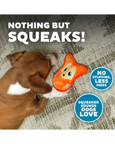 Игрушка для собак Outward Hound Durablez Fox Org Лисица с пищалкой 16×13×4см (oh68140)