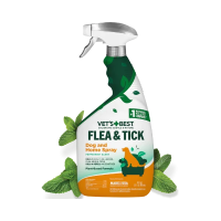 Спрей Vet`s Best Natural Flea&Tick Home Spray проти бліх, кліщів і москітів для собак і дому 945 мл (vb10348)