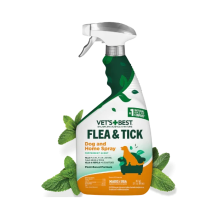 Спрей Vet`s Best Natural Flea & Tick Home Spray от блох,клещей и москитов для собак и дома 945 мл (vb10348)