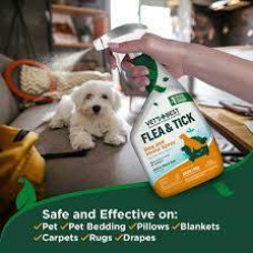 Спрей Vet`s Best Natural Flea&Tick Home Spray проти бліх, кліщів і москітів для собак і дому 945 мл (vb10348)