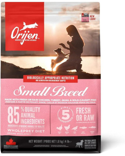 Сухой корм для собак малых пород и всех стадий жизни Orijen Small Breed Dog 1,8 кг (o71476)