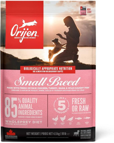 Сухой корм для собак малых пород и всех стадий жизни Orijen Small Breed Dog 4,5 кг (o71477)