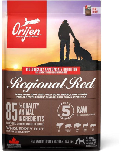 Сухий корм Orijen  Regional Red Dog для собак всіх порід та всіх стадій життя 6 кг (o18460)