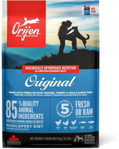 Сухой корм для собак всех пород и всех стадий жизни Orijen Original 6 кг (o18260)