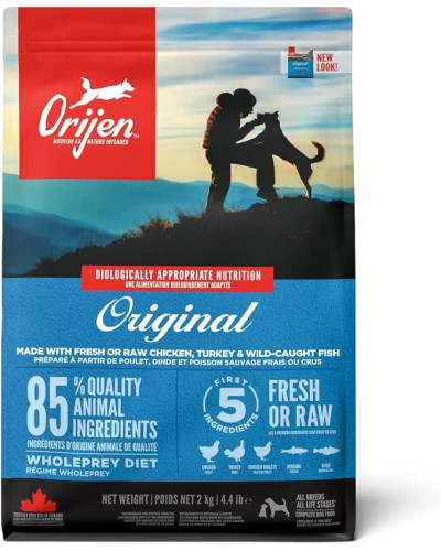 Сухой корм для собак всех пород и всех стадий жизни Orijen Original 2 кг (o18220)