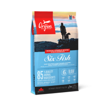 Сухий корм для собак усіх порід та всіх стадій життя Orijen 6 Fish Dog 11,4 кг (o18312)