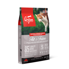 Сухий корм для котів усіх порід та стадій життя Orijen FIT AND TRIM 340 г (o28434)