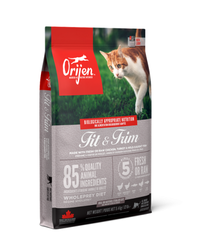 Сухой корм для котов всех пород и стадий жизни Orijen FIT AND TRIM 1,8 кг (o28418)
