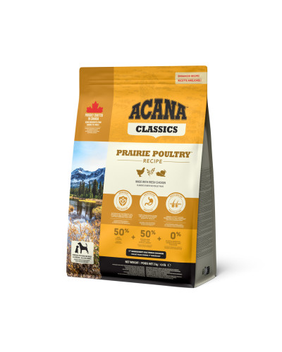 Сухий корм для собак всіх порід та всіх стадій життя ACANA Prairie Poultry Recipe Dog 2 кг (a56021)