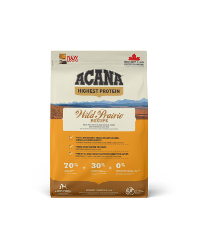 Сухий корм для собак усіх порід та стадій життя ACANA Wild Prairie Recipe Dog 2 кг (a54021)