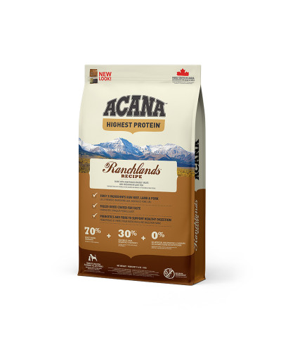 Сухой корм для собак всех пород и стадий жизни ACANA Ranchlands Recipe Dog 11,4 кг (a54311)