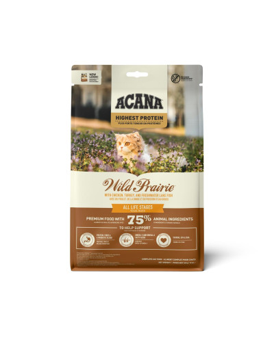 Сухой корм для котов всех пород и стадий жизни ACANA Wild Prairie Cat 340 г (а64034)