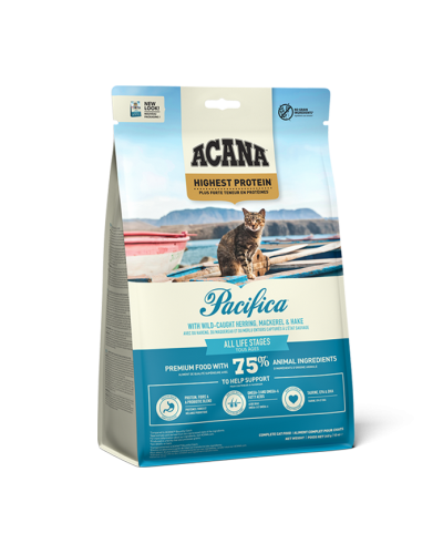 Сухой корм для котов всех пород и стадий жизни ACANA Pacifica Cat 1,8 кг (a64118)