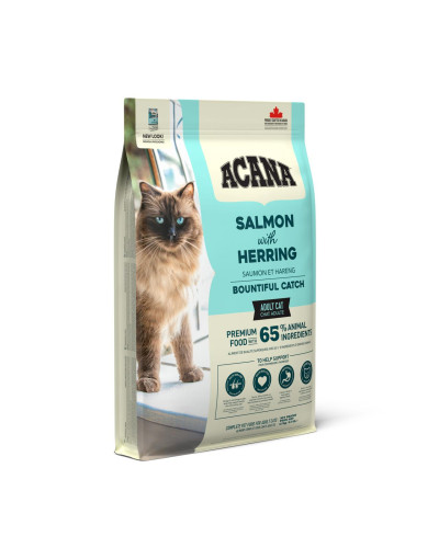 Сухий корм для дорослих котів ACANA Bountiful Catch Cat Щедрий Улов 1,8 кг (а71443)