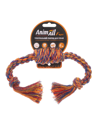 AnimAll Фан канат бочка с двумя узлами 33 см