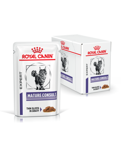 Вологий корм для зрілих котів ROYAL CANIN MATURE CONSULT 85 г