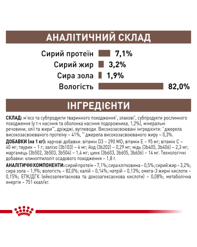 Влажный корм для взрослых кошек ROYAL CANIN GASTROINTESTINAL FIBRE RESPONSE 85 г