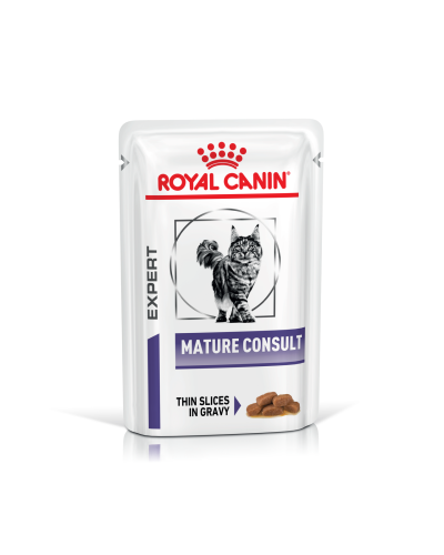 Вологий корм для зрілих котів ROYAL CANIN MATURE CONSULT 85 г