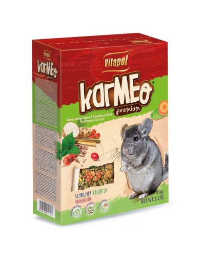 ВИТАПУЛ корм KARMEO премиум д/шиншилл 1кг, 1602К