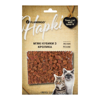 Flamingo Мягкие кубики из кролика для кошек 50 GR