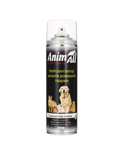 AnimAll нейтрализатор запаха домашних животных 500мл (ал.баллон)