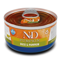 Влажный корм для кошек Farmina N&D Grain PUMPKIN DUCK ADULT с тыквой, уткой 70 г 02093
