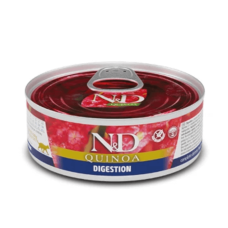 Влажный корм для кошек Farmina N&D DIGESTION, LAMB & FENNEL ADULT с ягненком и киноа, 80 г 02130