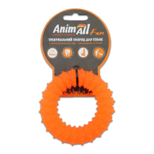 AnimAll Фан 88162 кольцо с шипами 9 см оранжевое