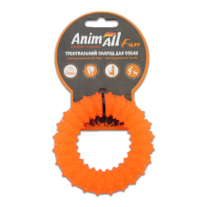 AnimAll Фан 88162 кільце з шипами 9 см помаранчеве