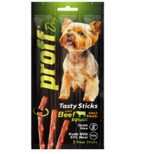 PROFF DOG Жевательное лакомство (Стиксы) с ягненком для собак пород mini, 3х5г