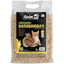 Animall Наповнювач кукурудзяний для туалетів домашніх тварин, 3кг