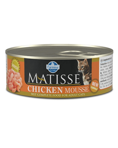 Вологий корм для котів Farmina Farmina MATISSE CAT MOUSSE CHICKEN з куркою, 85 г 02703