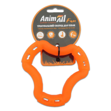 AnimAll Фан 88202 Кільце 6 сторін 12 см помаранчеве