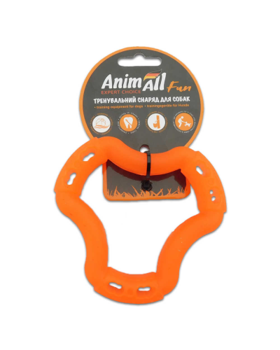 AnimAll Фан 88202 Кольцо 6 сторон 12 см оранжевое