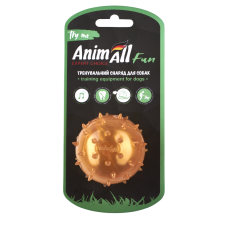 AnimAll Fun м'яч шипований з пищалкою 65 мм золотий