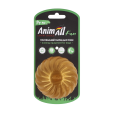 AnimAll Fun м'яч хвиля з пищалкою 75 мм золотий