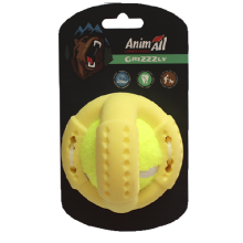 AGrizZzly 9666 Игрушка теннисный мяч S, yellow