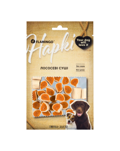 Flamingo Лососевые суши для собак 75 GR