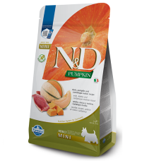 Сухой корм для собак  мелких пород Farmina N&D Grain PUMPKIN DUCK & CANTALOUPE ADULT MINI с уткой и дыней 2 kg 38937