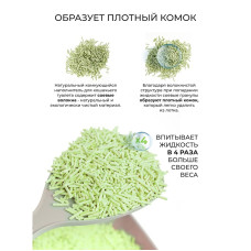 Наповнювач АнімАлл ТОФУ зелений чай 4,66кг/10 літрів