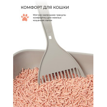 Наполнитель Хвостик соевый Лаванда 3кг